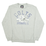NFL Indianapolis Colts Mens Sweatshirt Grey USA XL