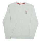 FILA Mens Sweatshirt Grey S