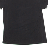 ADIDAS ORIGINALS Womens T-Shirt Black Crew Neck UK 8