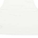 CALVIN KLEIN JEANS Womens T-Shirt White Sleeveless M