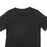 PUMA Womens T-Shirt Black Roll Neck UK 10