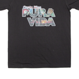 Costa Rica Mens T-Shirt Black M