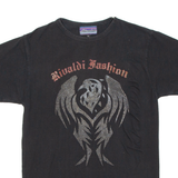 RIVALDI Mens T-Shirt Black L