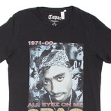 TUPAC All Eyes On Me 2pac Mens Band T-Shirt Black S