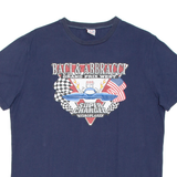 Grand Prix West Mens T-Shirt Blue M