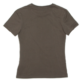 CALVIN KLEIN JEANS Womens T-Shirt Green XS