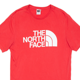 THE NORTH FACE Mens T-Shirt Red S