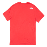 THE NORTH FACE Mens T-Shirt Red S