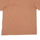 NIKE Loose Fit Womens T-Shirt Brown S