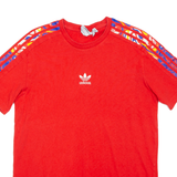 ADIDAS Mens T-Shirt Red S