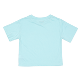 CHAMPION Cropped Womens T-Shirt Blue S