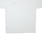 PUMA Mens T-Shirt White Roll Neck L