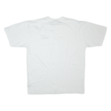 PUMA Mens T-Shirt White Roll Neck L