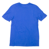 NIKE Athletic Cut Mens T-Shirt Blue M