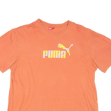 PUMA Mens T-Shirt Orange L