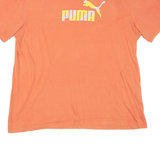 PUMA Mens T-Shirt Orange L