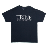 CHAMPION Trine University Mens T-Shirt Blue L