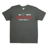 NFL South Falcons Mens T-Shirt Grey USA L