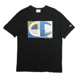 CHAMPION Mens T-Shirt Black M