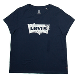 LEVI'S Womens T-Shirt Blue L