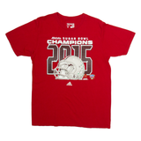 ADIDAS NFl Champions Mens T-Shirt Red USA L