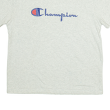 CHAMPION Womens T-Shirt Grey L