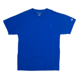 CHAMPION Mens T-Shirt Blue M