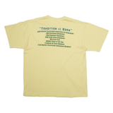 NIKE Westfield Baseball Mens T-Shirt Yellow USA L