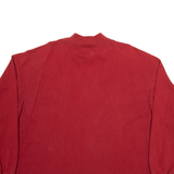 LEE San Francisco 49ers Mens T-Shirt Red Long Sleeve USA Roll Neck XL