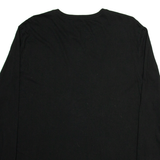 NAUTICA Mens T-Shirt Black Long Sleeve XL
