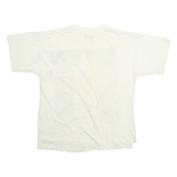 SOFTWEAR Single Stitch 90s Mens T-Shirt White M