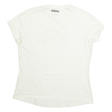 ADIDAS Womens T-Shirt White L