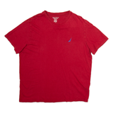 NAUTICA Sleepwear Mens T-Shirt Red L
