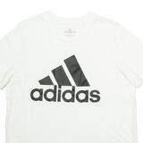 ADIDAS Mens T-Shirt White L
