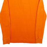 POLO RALPH LAUREN Custom Fit Mens Polo Shirt Orange Long Sleeve S