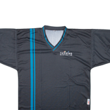 Mens Jersey Grey V-Neck L