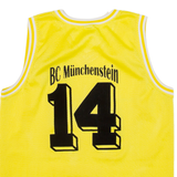 GEMS Munchenstein Basketball Club Mens Jersey Yellow Sleeveless XL