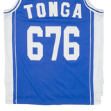 RECON Mens Jersey Blue Sleeveless XL