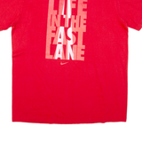 NIKE Mens T-Shirt Red L