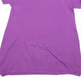 ADIDAS Womens T-Shirt Purple S