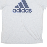 ADIDAS Mens T-Shirt Grey M