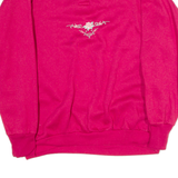 BLAIR Womens Sweatshirt Pink High Neck M