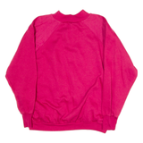 BLAIR Womens Sweatshirt Pink High Neck M