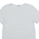 TOMMY HILFIGER Mens T-Shirt Grey Crew Neck S