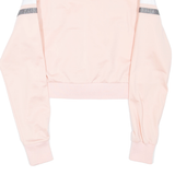 ELLESSE Cropped Womens Bomber Jacket Pink UK 6