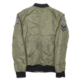 REIKO Womens Bomber Jacket Green S