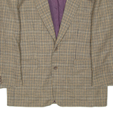 Mens Blazer Coat Brown XL