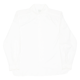 C&A Womens Plain Shirt White Long Sleeve M