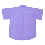 FACE TO FACE Mens Plain Shirt Purple L