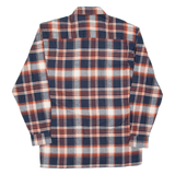 EXPLORER Mens Flannel Shirt Red Check Long Sleeve M
